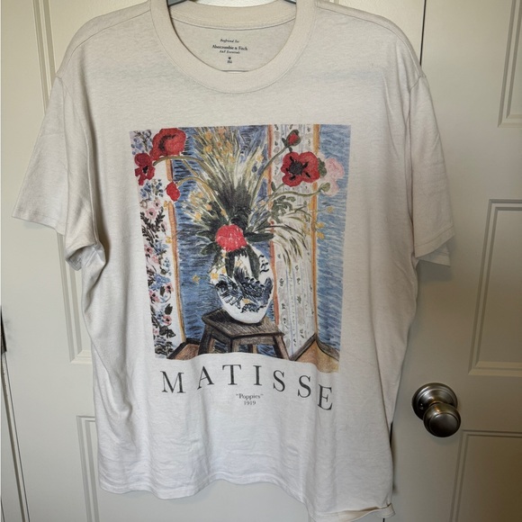 Abercrombie & Fitch oversized graphic tee - Picture 1 of 1